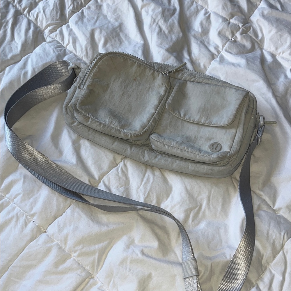 Lululemon athletica Silver Belt Bag